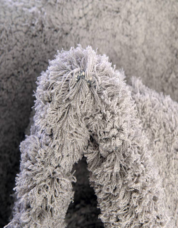 Detail image of 2' 7 x 10' Floral Shag Runner Rug