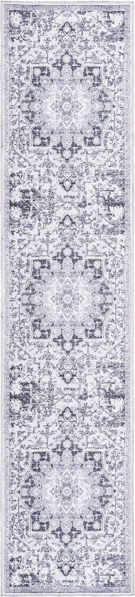 Primary image  2' 7 x 12'  Washable Francesca Runner Rug