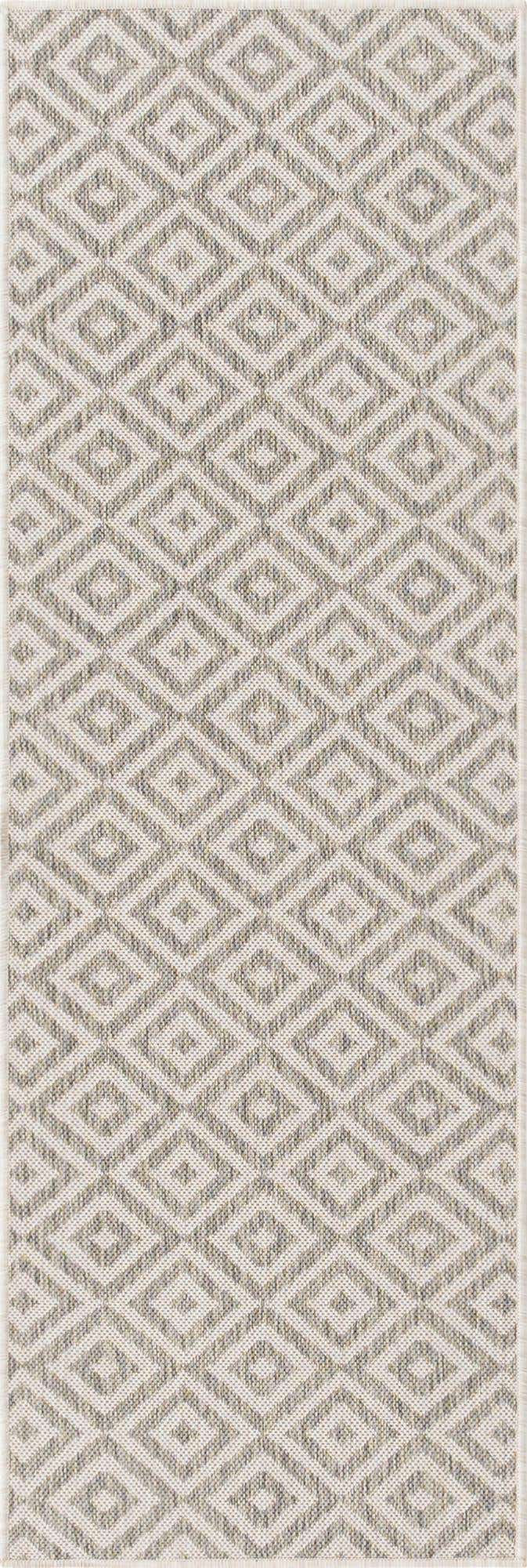 2' x 6' Easy-Clean Jill Zarin Costa Rica Indoor / Outdoor Runner Rug