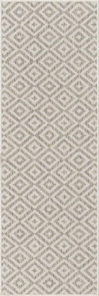 Detail image of 2' x 6' Easy-Clean Jill Zarin Costa Rica Indoor / Outdoor Runner Rug