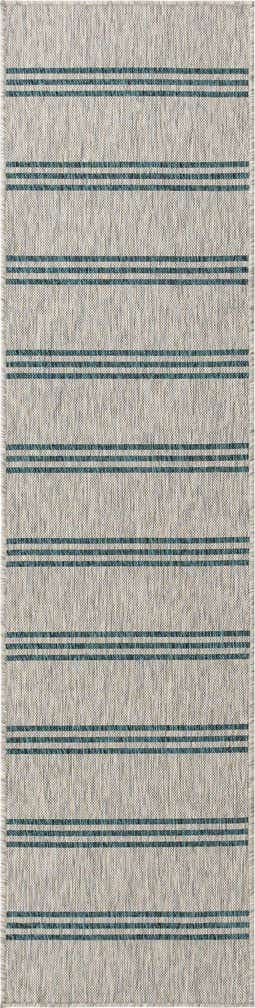 2' x 8' Easy-Clean Jill Zarin Anguilla Indoor / Outdoor Runner Rug
