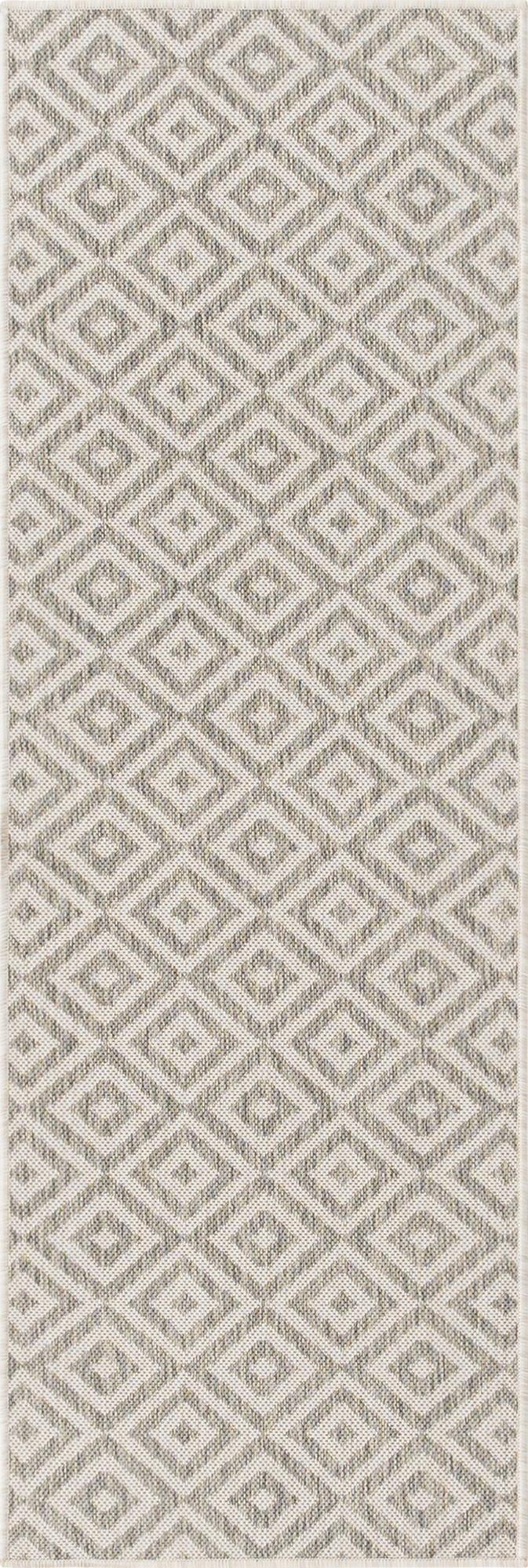 2' x 6'  Washable Jill Zarin Costa Rica Indoor / Outdoor Runner Rug