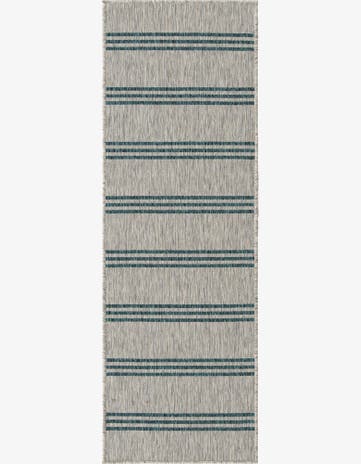 2' x 6' Easy-Clean Jill Zarin Anguilla Indoor / Outdoor Runner Rug