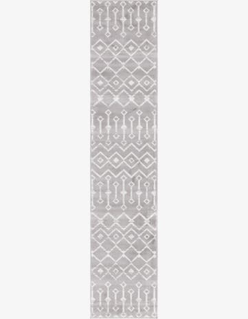 2' x 9' 10 Kasbah Trellis Runner Rug