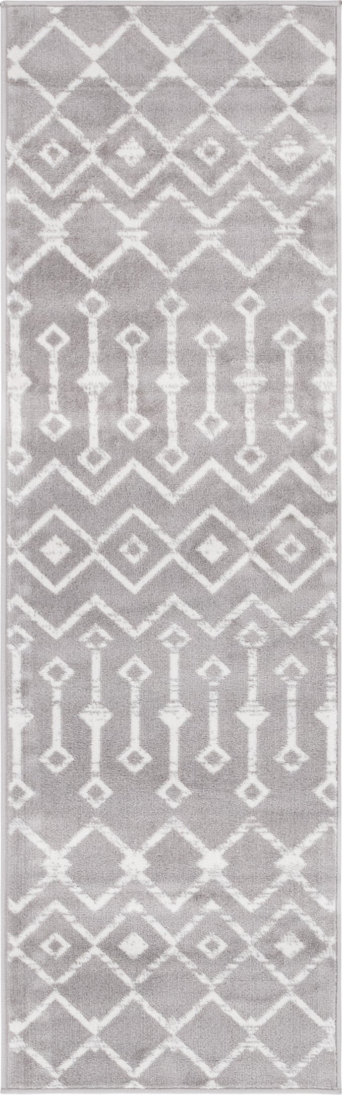 2' x 6' 7 Kasbah Trellis Runner Rug