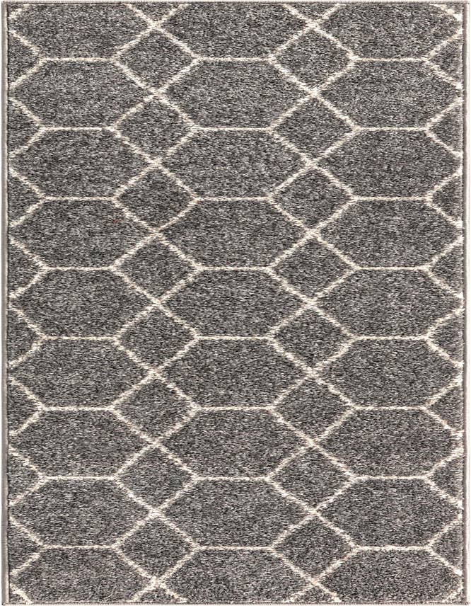 Detail image of 2' x 6' Lattice Frieze Runner Rug