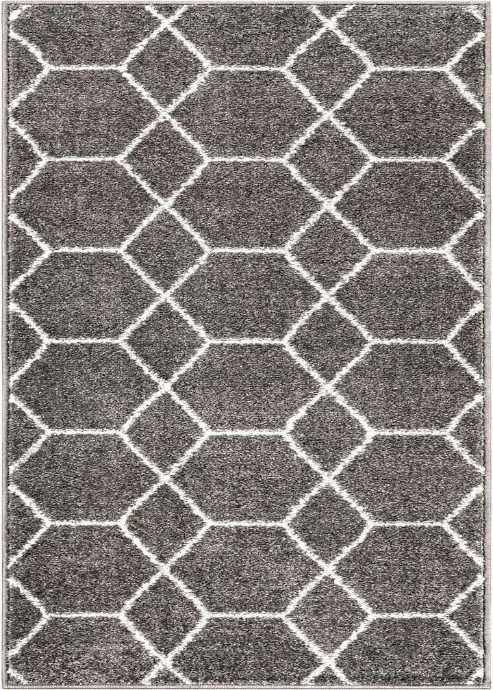 2' x 5' 3 Lattice Frieze Runner Rug