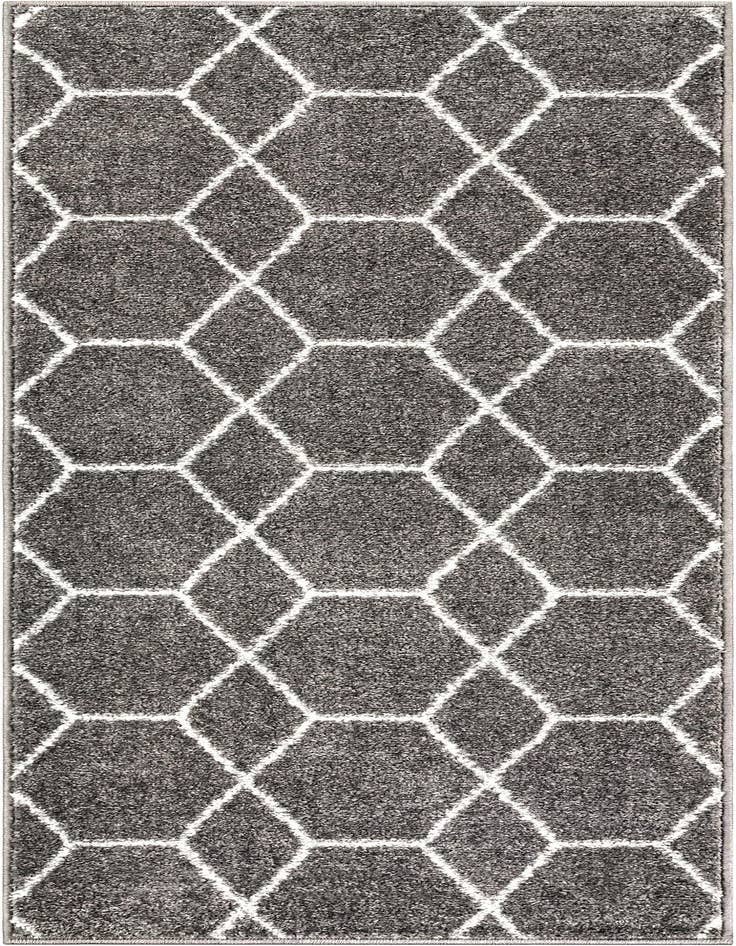 Detail image of 2' x 5' 3 Lattice Frieze Runner Rug