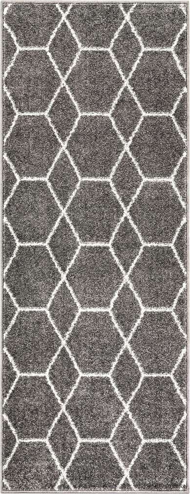 2' x 5' 3 Lattice Frieze Runner Rug