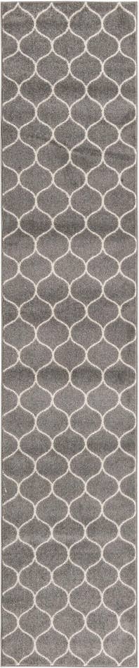 Detail image of 2' 6 x 12' Lattice Frieze Runner Rug