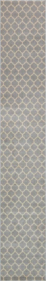 Detail image of 2' 7 x 16' 5 Lattice Runner Rug