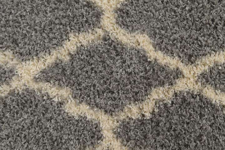 2' 3 x 6' Lattice Shag Runner Rug