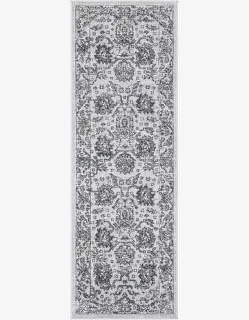 Light Gray Lucerne Runner Rug