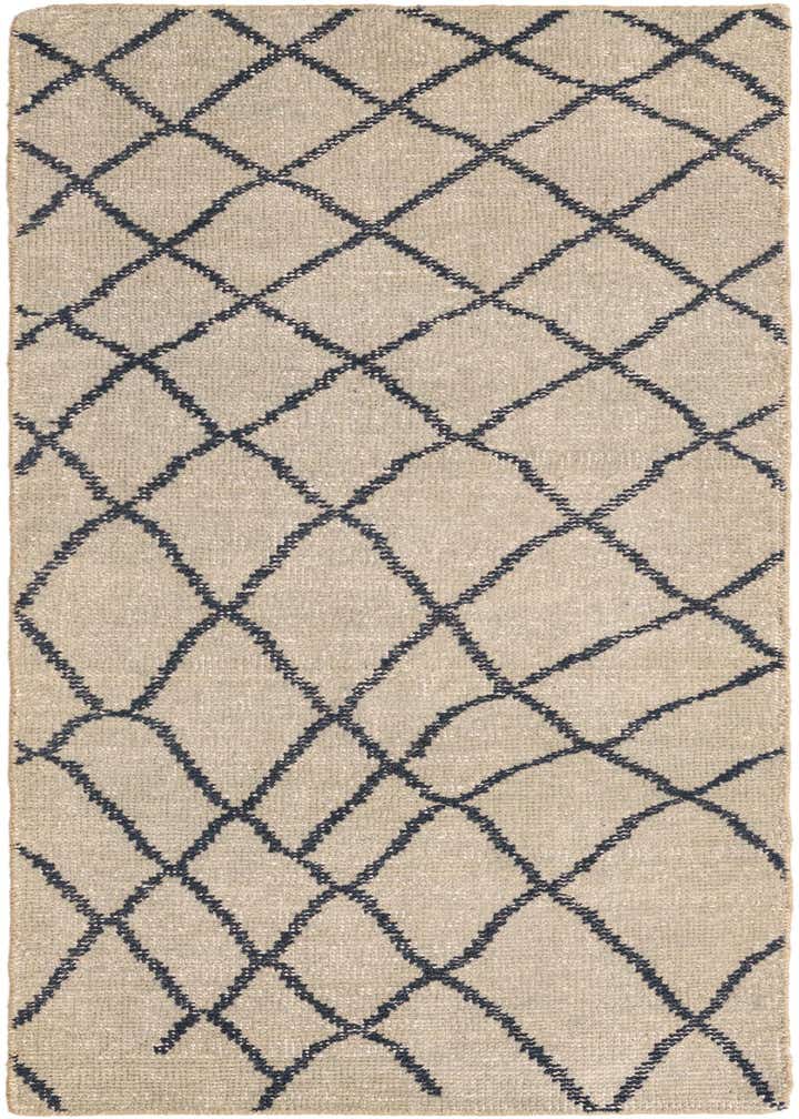 3' x 6' Hand Knotted Luna Wool Runner Rug