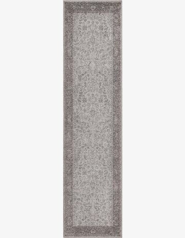 Light Gray Miranda Runner Rug