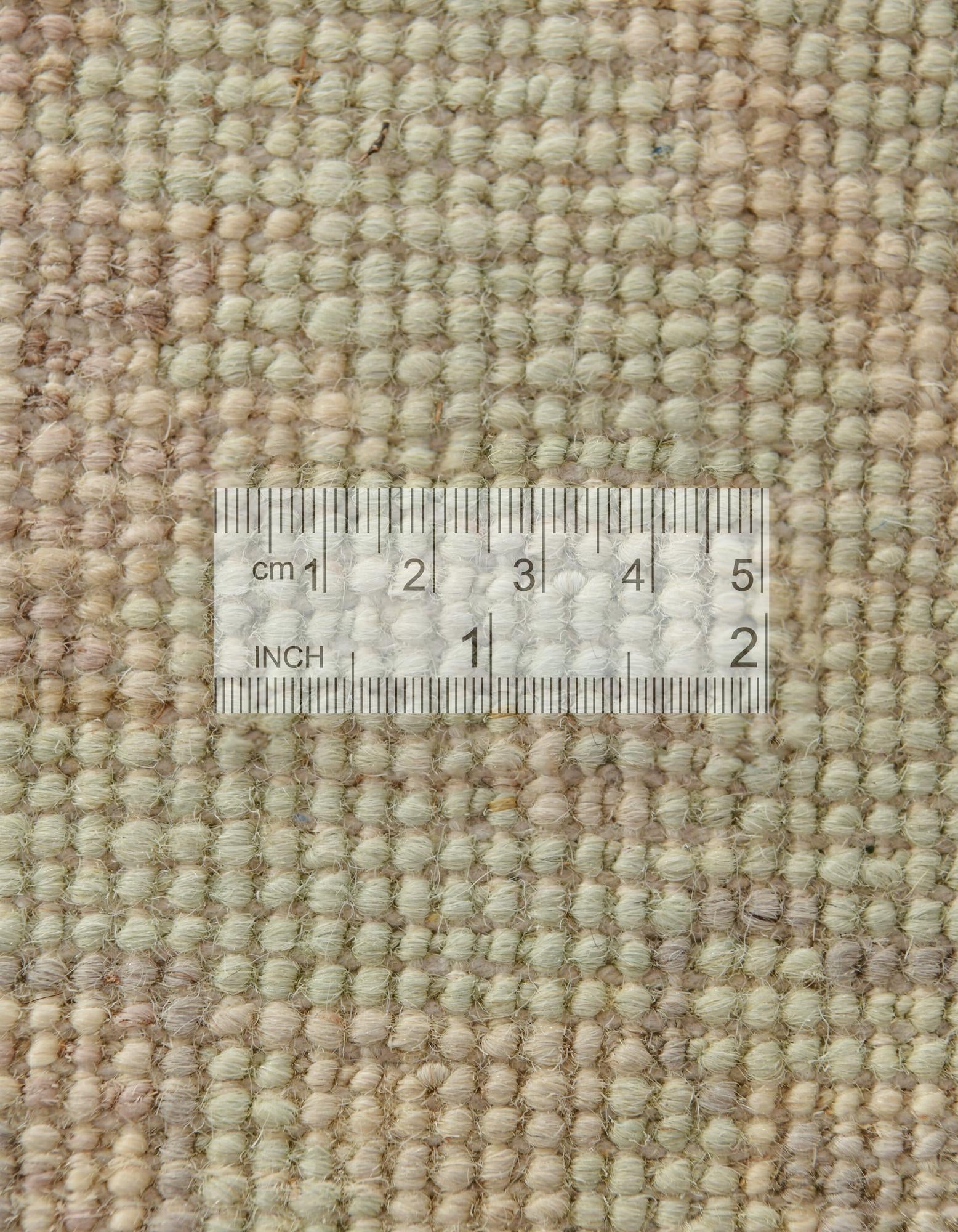 2' 7 x 9' 8 Hand Knotted Oushak Wool Runner Rug