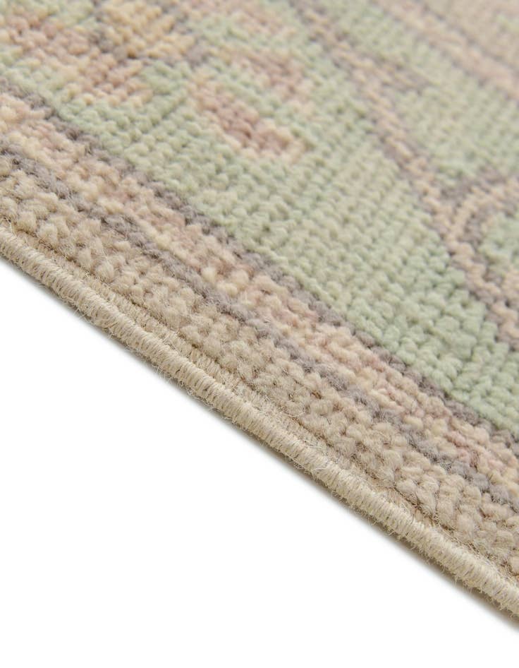 Detail image of 2' 7 x 9' 8  Hand Knotted Oushak Wool Runner Rug