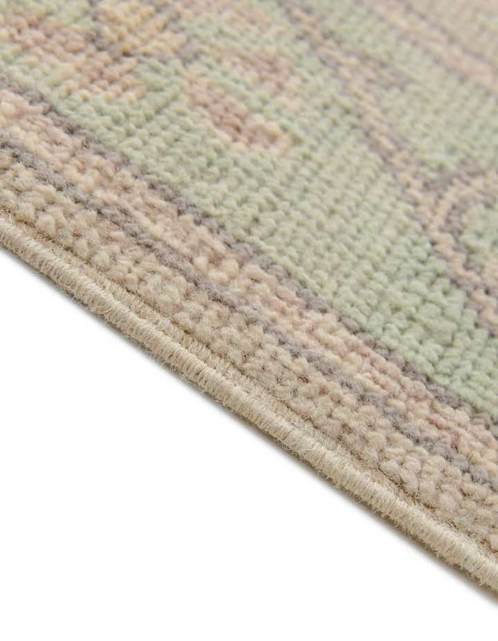 2' 7 x 9' 8 Hand Knotted Oushak Wool Runner Rug