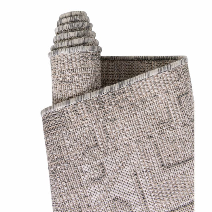 Detail image of 2' 7 x 12' Easy-Clean Aztec Indoor / Outdoor Runner Rug