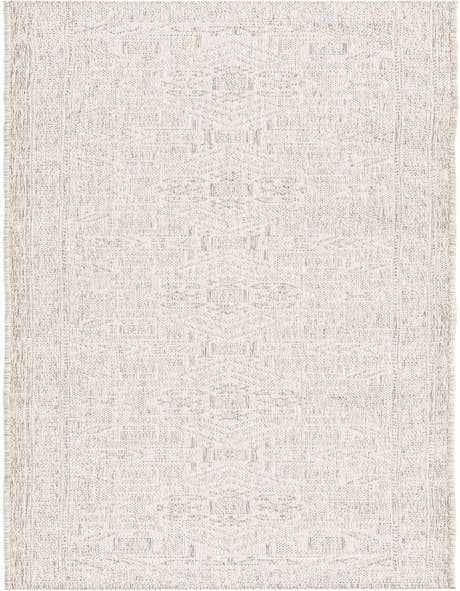 Detail image of 2' 7 x 12' Easy-Clean Aztec Indoor / Outdoor Runner Rug