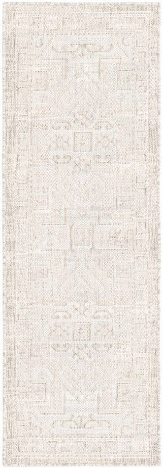 Detail image of 2' x 6' Easy-Clean Aztec Indoor / Outdoor Runner Rug