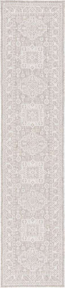 2' 7 x 12' Easy-Clean Aztec Indoor / Outdoor Runner Rug