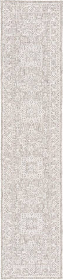 Detail image of 2' 7 x 12' Easy-Clean Aztec Indoor / Outdoor Runner Rug