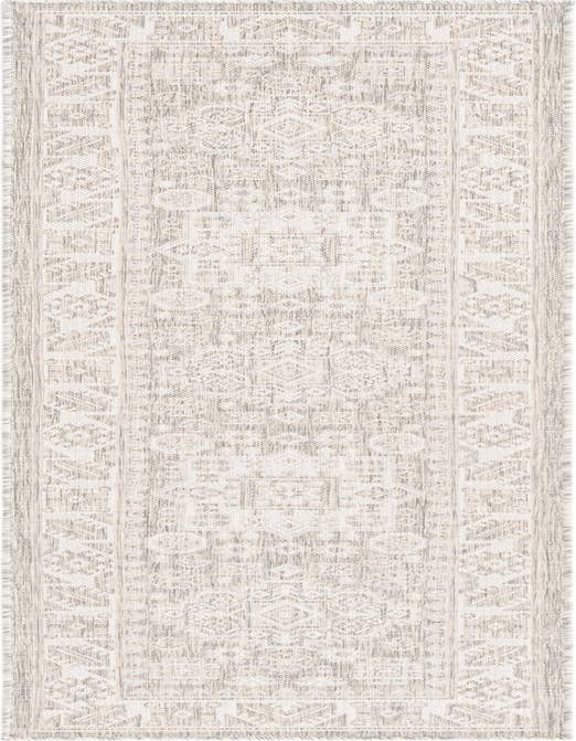 Detail image of 2' x 8' Easy-Clean Aztec Indoor / Outdoor Runner Rug