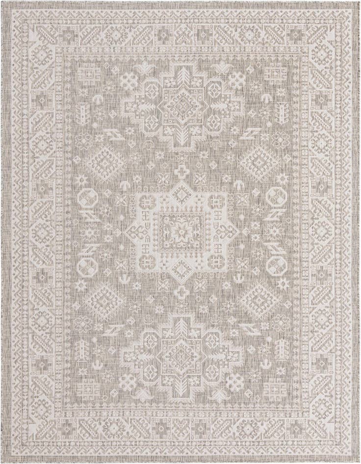 Detail image of 2' x 5' Easy-Clean Aztec Indoor / Outdoor Runner Rug