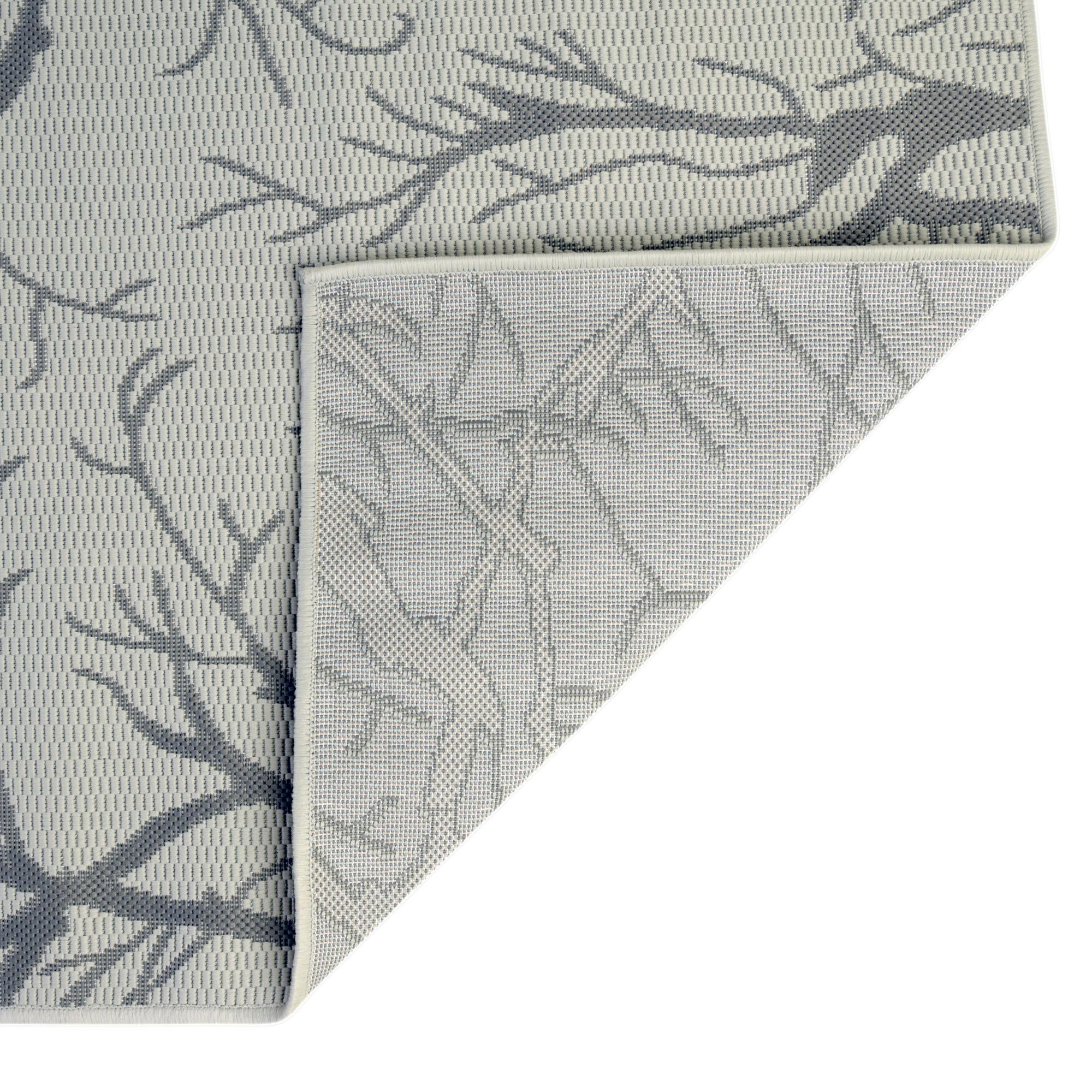 2' x 6' Easy-Clean Botanical Indoor / Outdoor Runner Rug