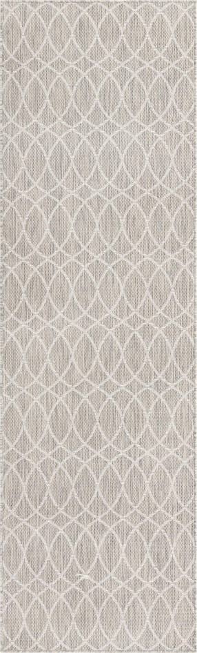 Detail image of 2' 7 x 10' Easy-Clean Lattice Indoor / Outdoor Runner Rug