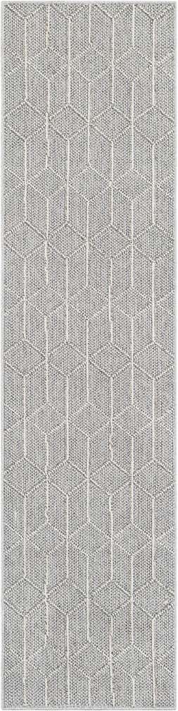 60cm x 245cm Leicht zu reinigen Lattice Innen- / Außenbereich Läufer Teppich