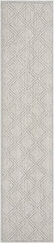 Detail image of 2' 7 x 12' Easy-Clean Lattice Indoor / Outdoor Runner Rug