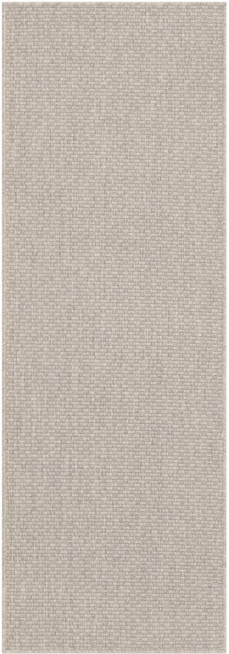 Detail image of 2' x 6' Easy-Clean Solid Indoor / Outdoor Runner Rug