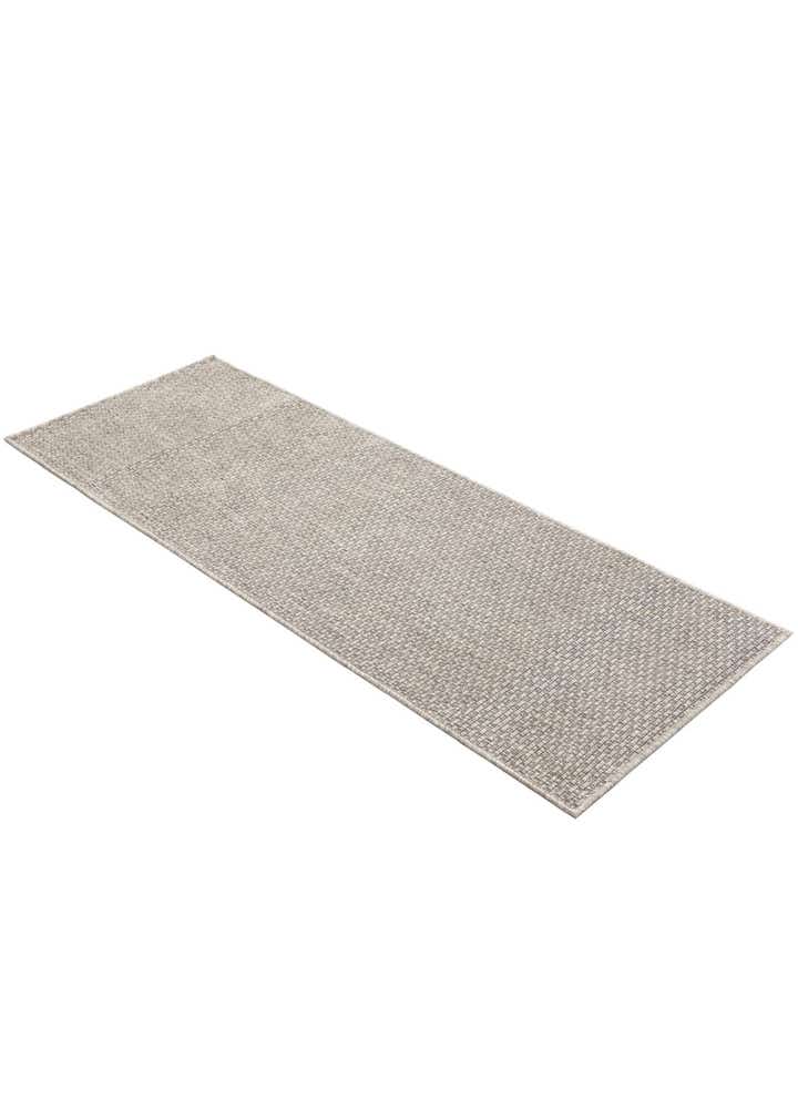 2' x 6' Easy-Clean Solid Indoor / Outdoor Runner Rug