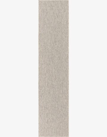 2' 7 x 12' Easy-Clean Solid Indoor / Outdoor Runner Rug