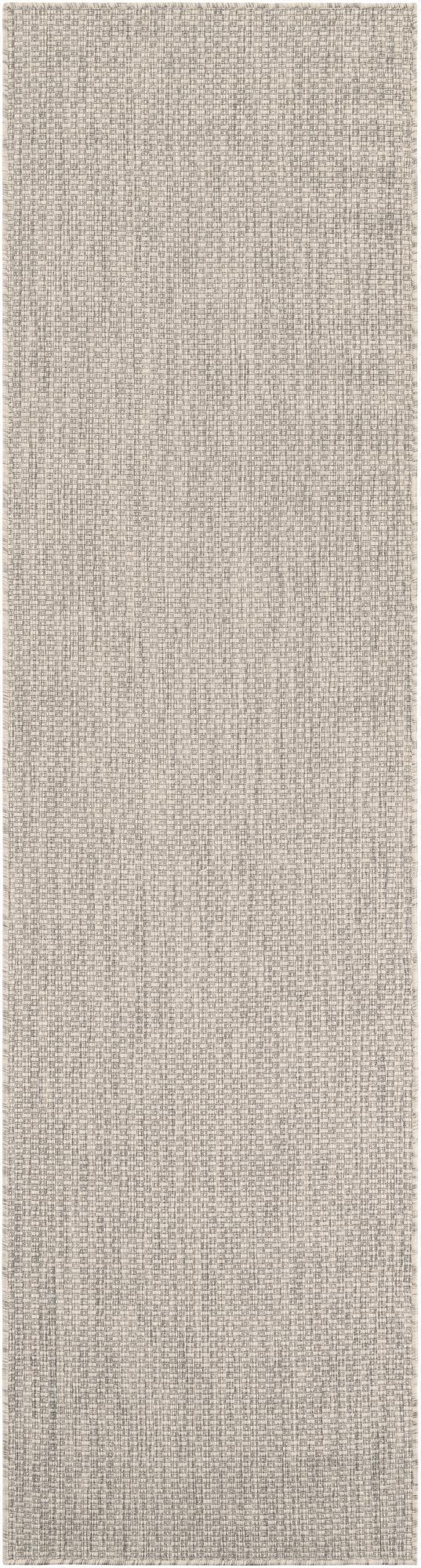 2' 7 x 10'  Washable Solid Indoor / Outdoor Runner Rug