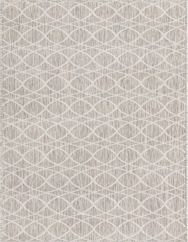 Detail image of 2' 7 x 10' Easy-Clean Trellis Indoor / Outdoor Runner Rug