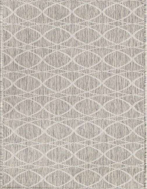 2' x 8' Easy-Clean Trellis Indoor / Outdoor Runner Rug