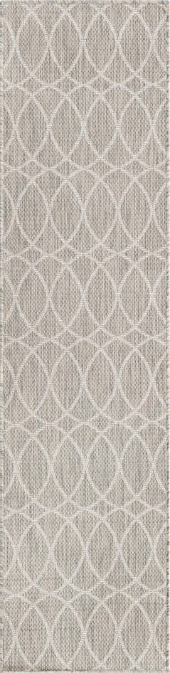 Detail image of 2' x 8' Easy-Clean Trellis Indoor / Outdoor Runner Rug