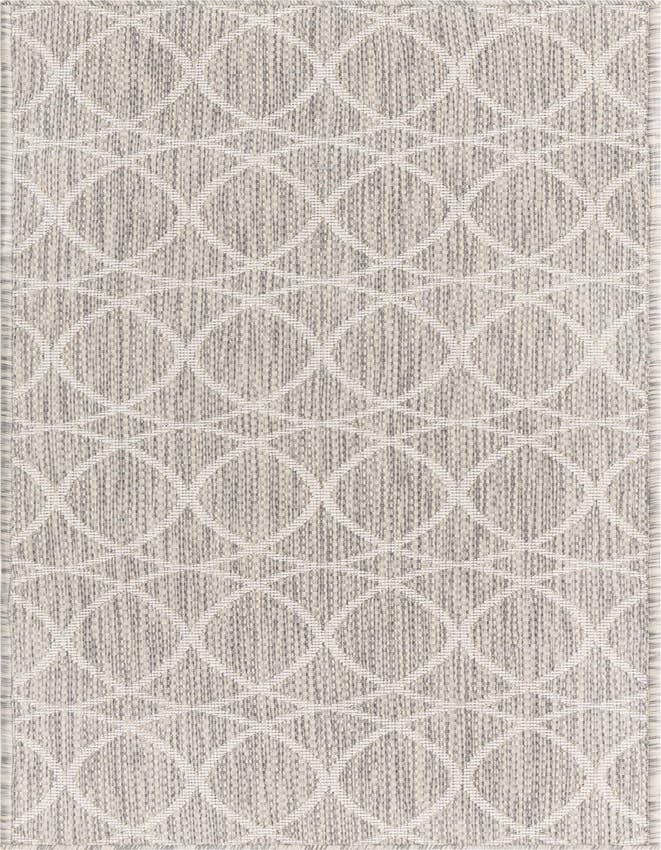 Detail image of 2' x 6' Easy-Clean Trellis Indoor / Outdoor Runner Rug
