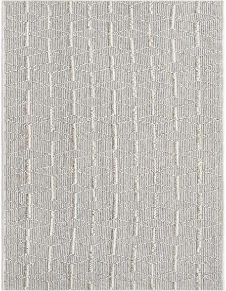 2' 7 x 12' Easy-Clean Trellis Indoor / Outdoor Runner Rug