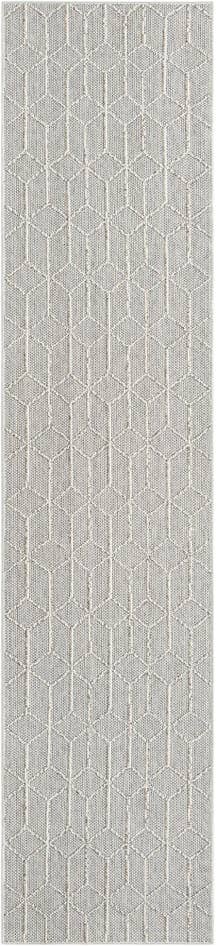 Detail image of 2' 7 x 12' Easy-Clean Trellis Indoor / Outdoor Runner Rug