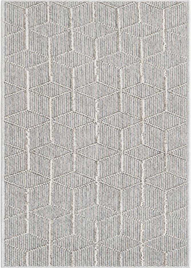 2' x 6' 1 Easy-Clean Trellis Indoor / Outdoor Runner Rug