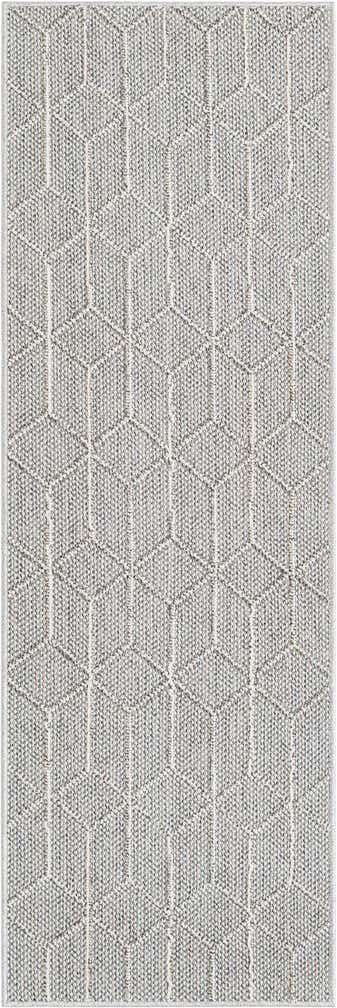 2' x 6' 1 Easy-Clean Trellis Indoor / Outdoor Runner Rug