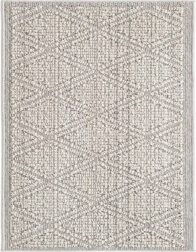 Detail image of 2' x 6' 1 Easy-Clean Trellis Indoor / Outdoor Runner Rug