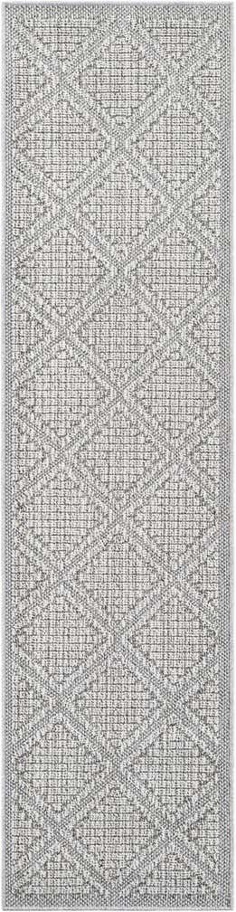 2' x 8' Easy-Clean Trellis Indoor / Outdoor Runner Rug