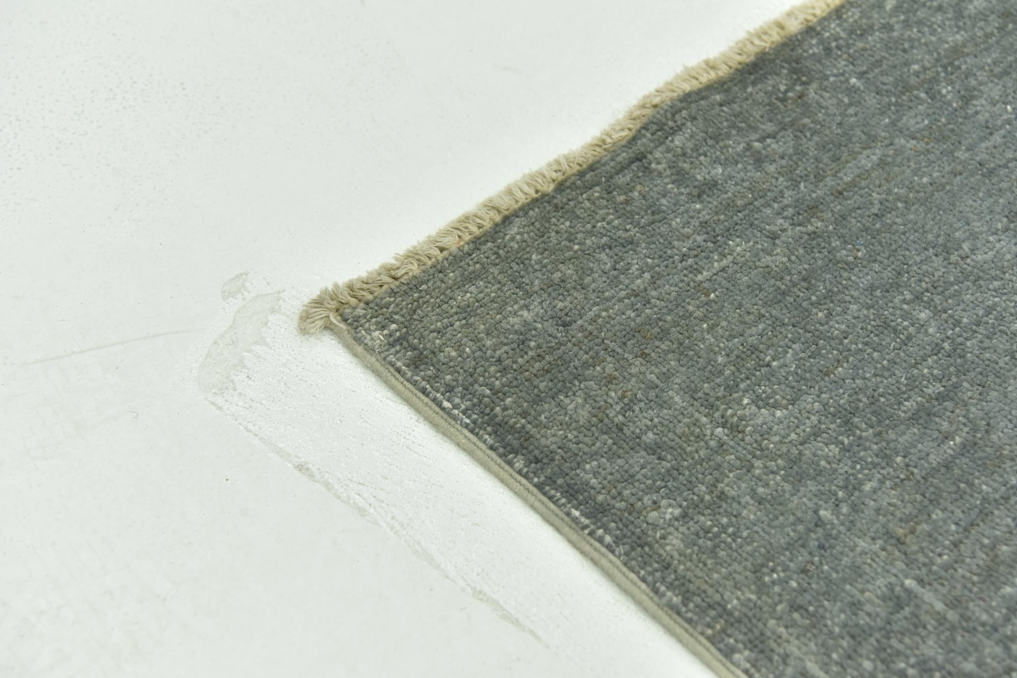 6' 8 x 17' 7 Hand Knotted Over-Dyed Ziegler Runner Rug