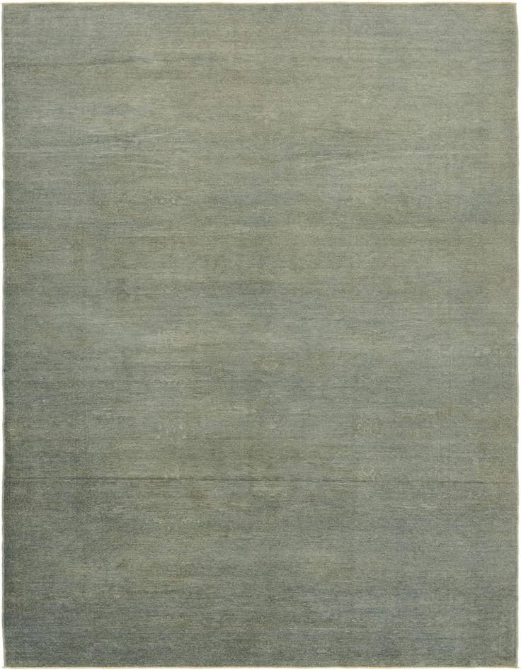 Detail image of 6' 8 x 17' 7 Hand Knotted Over-Dyed Ziegler Runner Rug