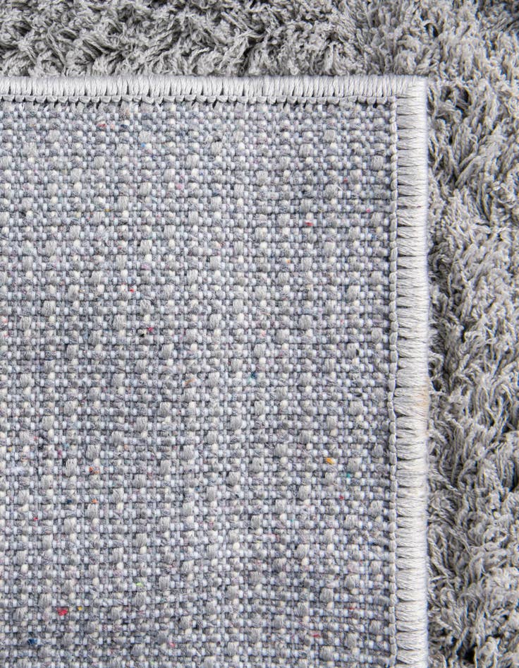 Detail image of 2' 7 x 10' Solid Shag Runner Rug
